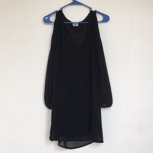 Tobi Slit Long Sleeve Dress